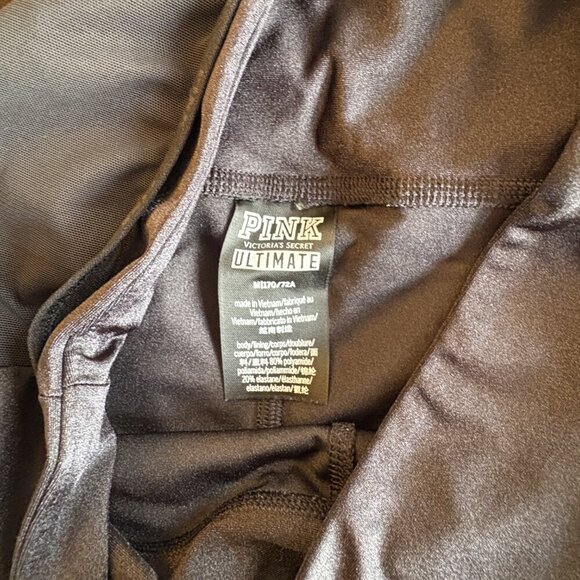 NWOT PINK Victoria's Secret Ultimate High Waisted Tri-colored Legging - Picture 6 of 7